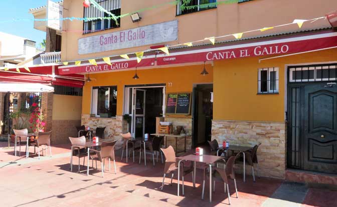 Canta El Gallo Restaurante El Palo Málaga